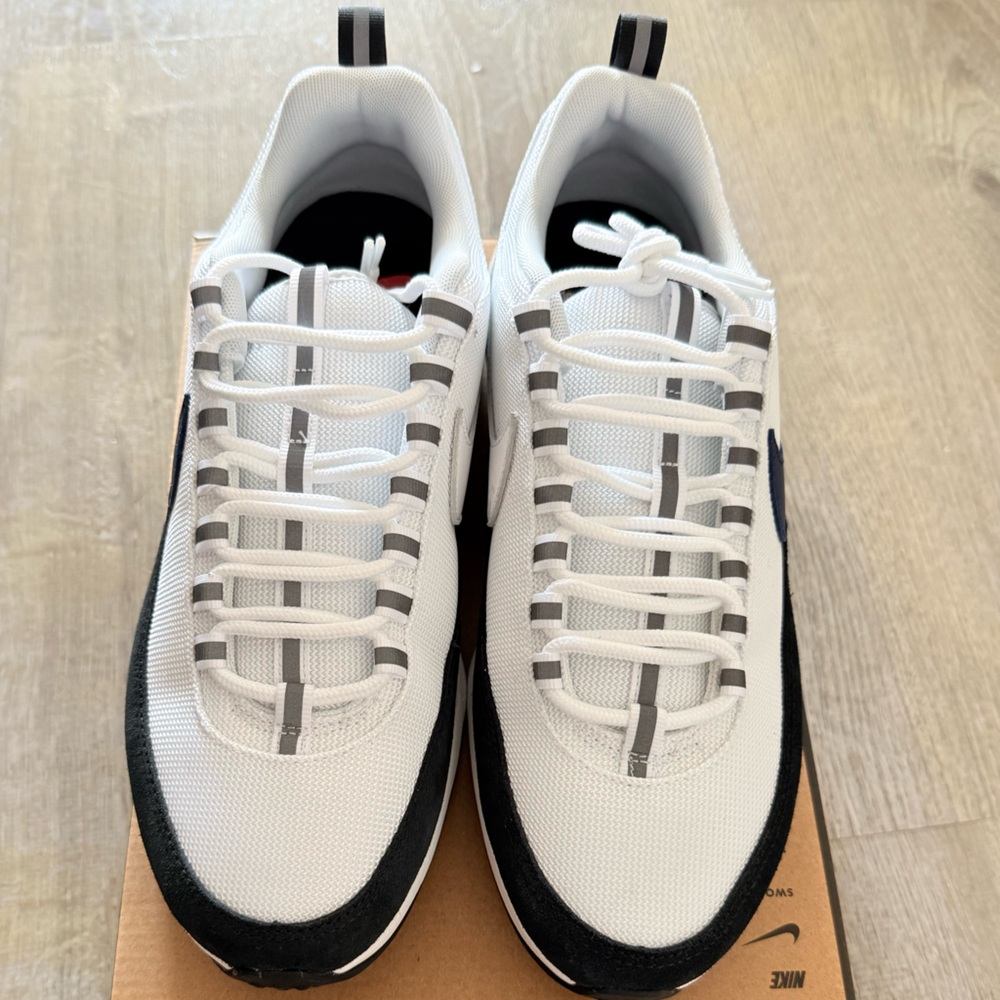 Nike X Fragment Design Air  Zoom Spiridon White Blue Void HF5455-100 Size 9.5